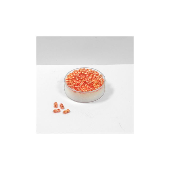 Infinity Beads DeluXes pfirsich 3x6 mm ca. 70 Stück. = 5,5 gr., Bild 1 von 2