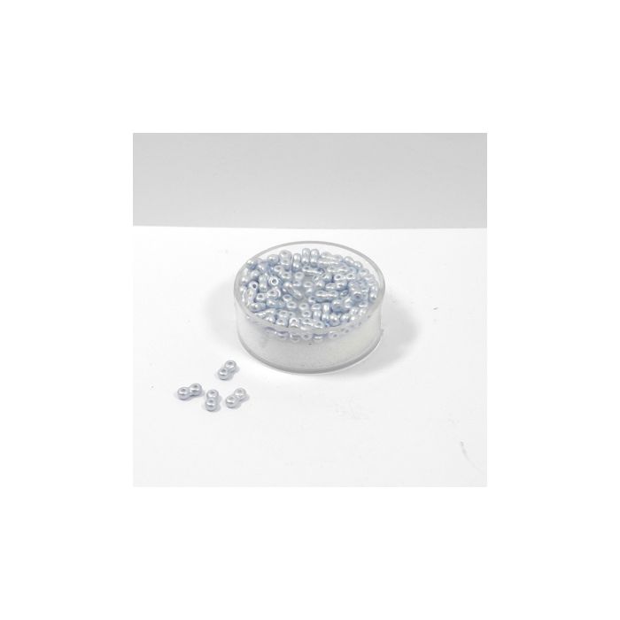 Infinity Beads DeluXes silbergrau 3x6 mm ca. 70 St. = 5,5 gr. 5.5 gr 9696-06654 4016490841975  
