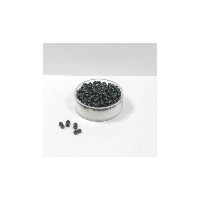 Infinity Beads DeluXes anthrazit 3x6 mm ca. 70 St. = 5,5 gr. 5.5 gr 9696-06714 4016490842026  