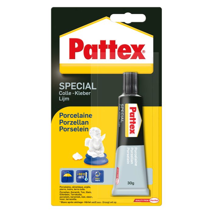 Pattex Spezialkleber Porzellan Tube 30 gr 6St 9H-PXSP1 4015000417211  