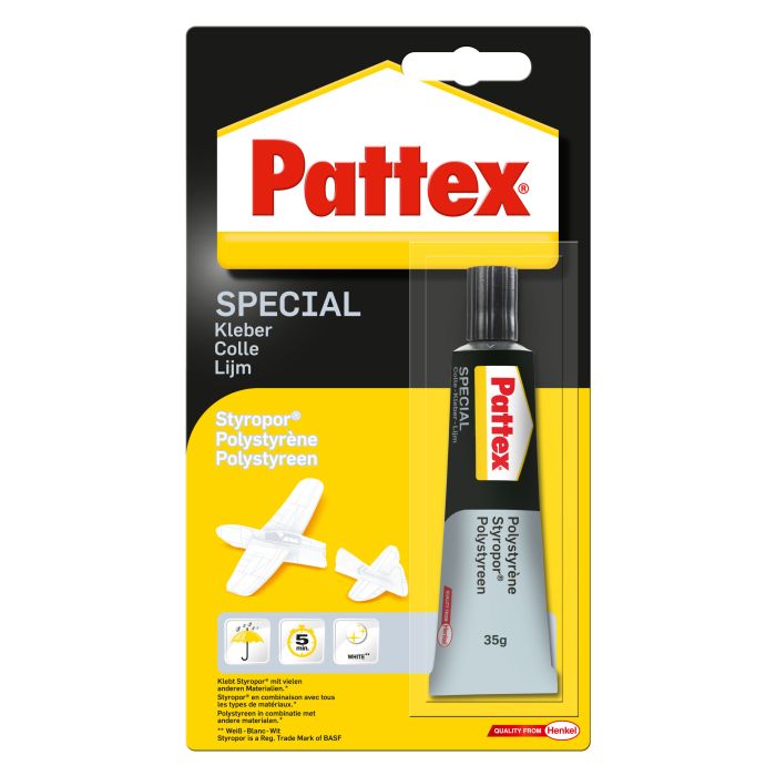 Pattex Spezialkleber Styropor Tube 30 gr 6St 9H-PXSS1 4015000417204  