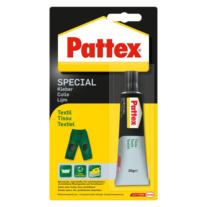 Pattex Spezialkleber Textil Tube 20 gr 6St 9H-PXST1 4015000417310  