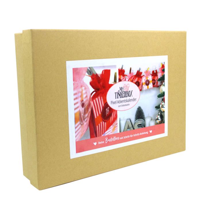 Pixel Adventskalender Tinkerbox rosa B0026 4016490569206  