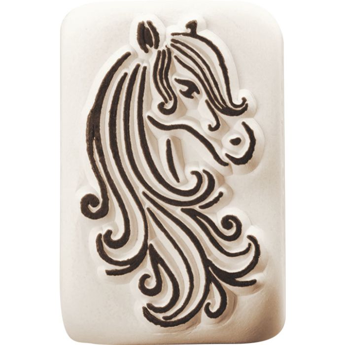 Stein Medium Tattoo Stempel Pferd 251, Bild 6 von 6