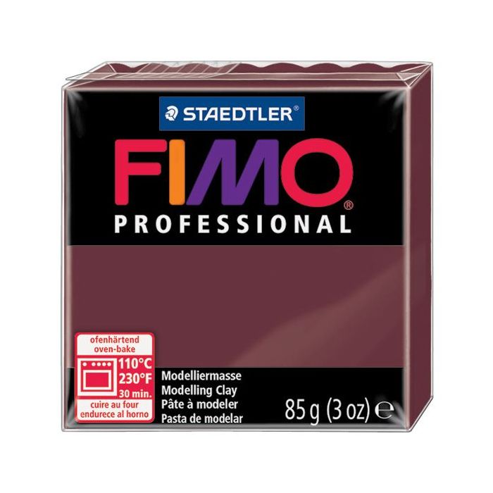 Fimo professional bordeaux 85 gr 1 Stück