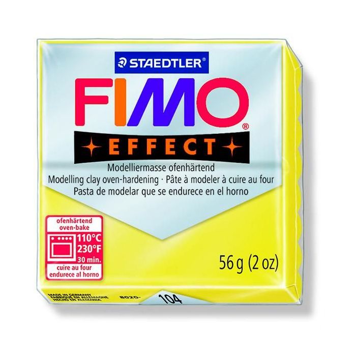 Fimo effect transparent gelb 57 gr 1 St