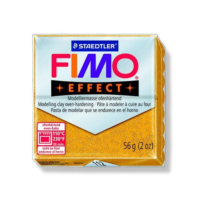 Fimo effect glitter gold 57 gr 1 St