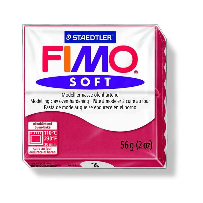 Fimo soft kirschrot 57 gr 1 St