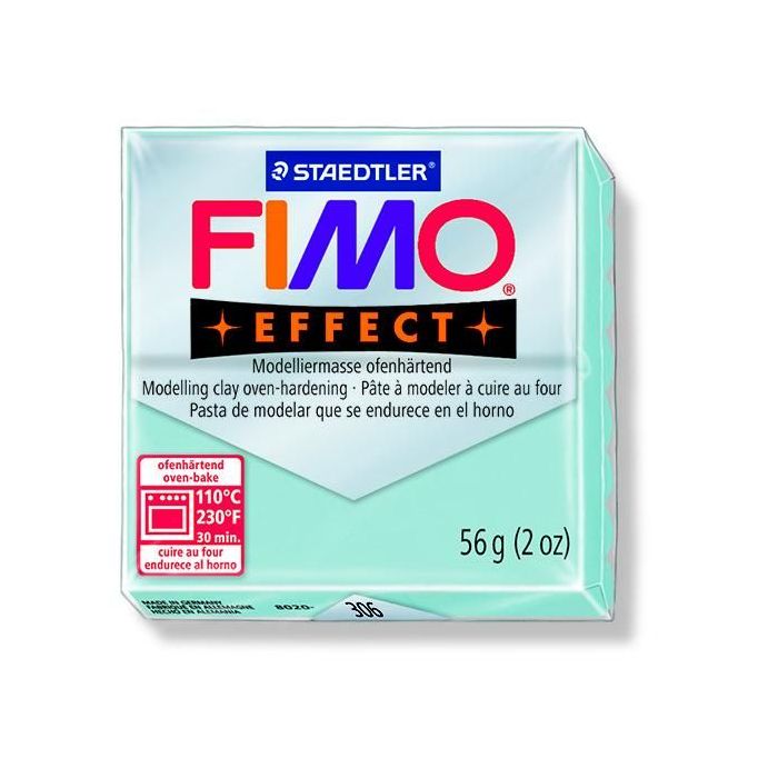 Fimo effect eiskristallblau 57 gr 1 Stück