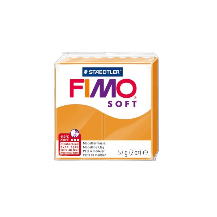 Fimo soft sunny orange 57 gr 1 St