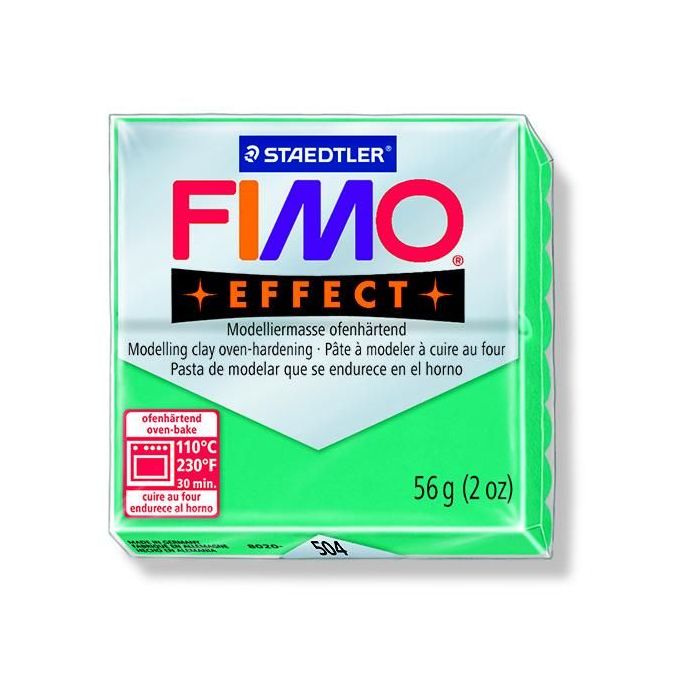 Fimo effect transparent grün 57 gr 1 St