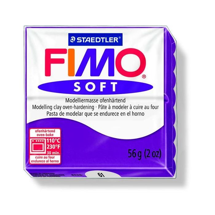 Fimo soft purpurviolett 57 gr 1 St