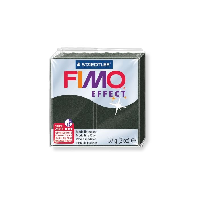 Fimo effect schwarz pearl 57 gr 1 St