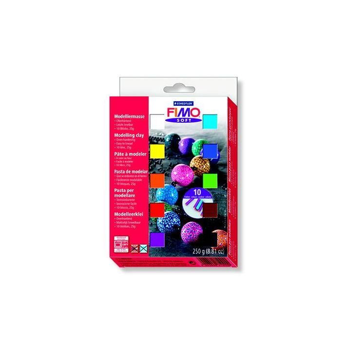 FIMO Soft Materialpackung Modelliermasse 12x25 gr. 1 St