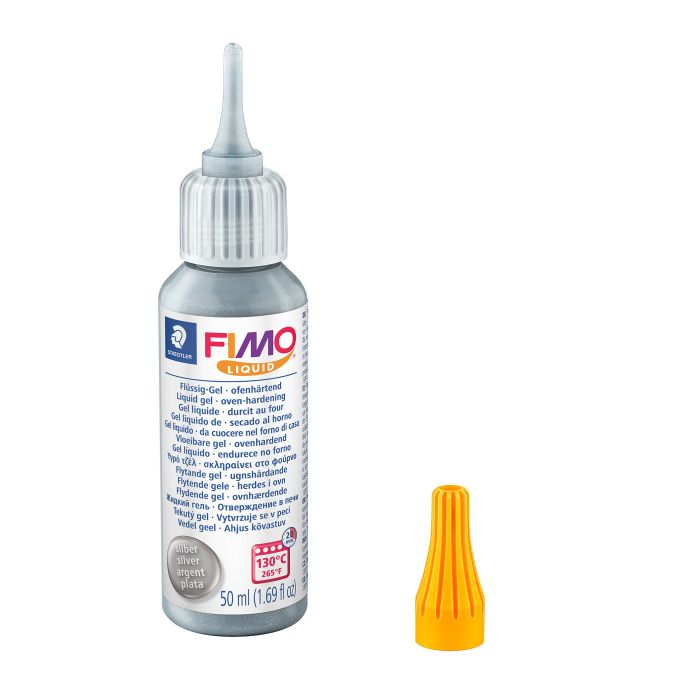 Fimo Liquid Gel silber 50 ml 1 St
