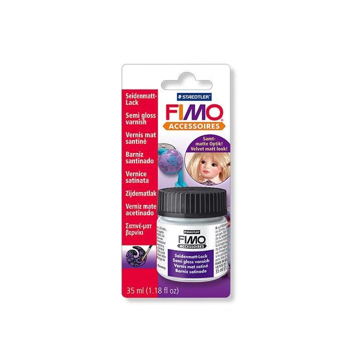 FIMO Seidenmatt-Lack Gläschen auf Blisterkarte 35 ml 1 St