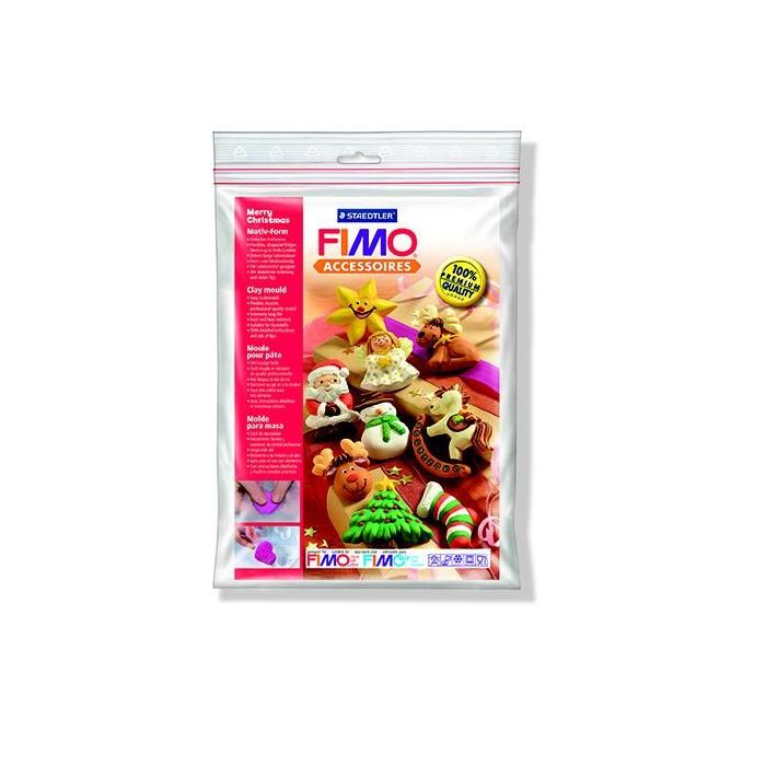 FIMO Motiv-Form Fröhliche Weihnachten 1 Stück