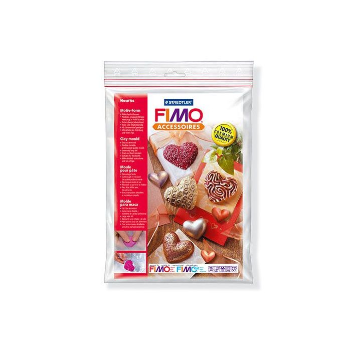 FIMO Motiv-Form Herzen 1 St