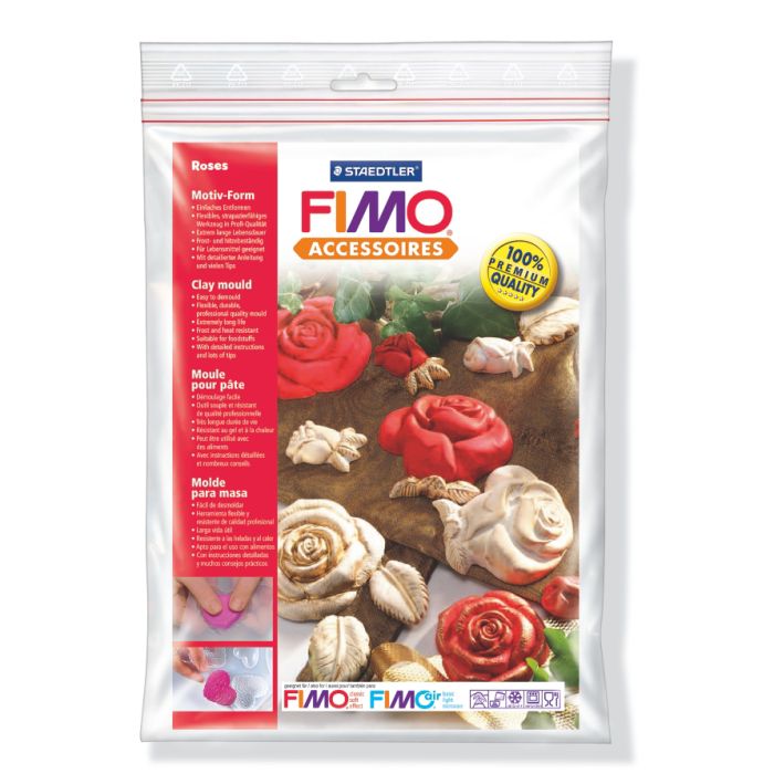 FIMO Motiv-Form Rosen 1 St