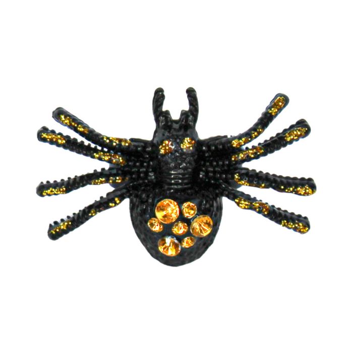 Fingerring Sortiment Spinnen schwarz bunt 1 Sort. = 6 St. K7274-00501 4016490575054  