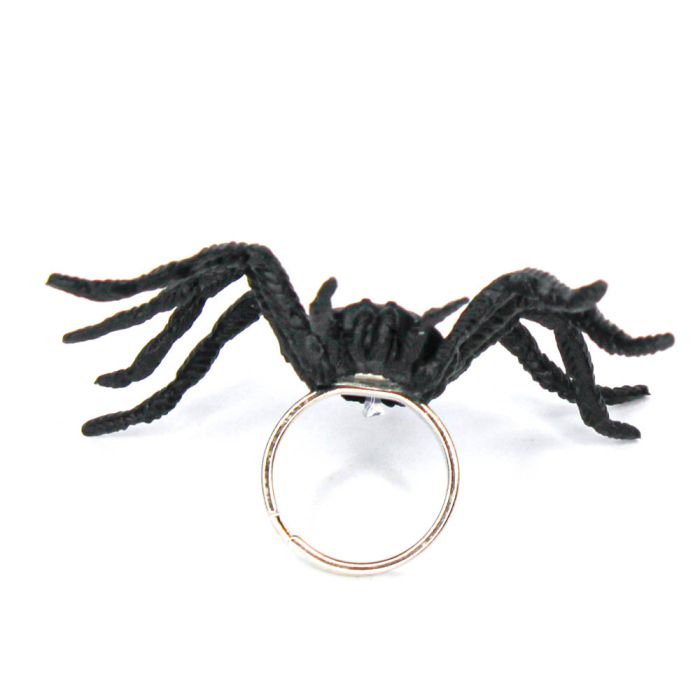 Fingerring Sortiment Spinnen schwarz 1 Sort. = 12 St. K7286-00291 4016490577072  