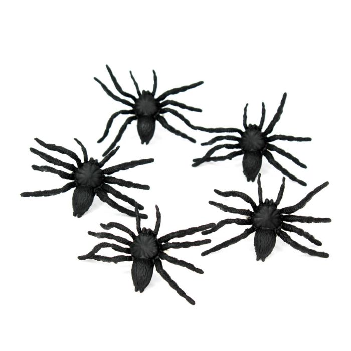 Fingerring Sortiment Spinnen schwarz 1 Sort. = 12 St. K7286-00291 4016490577072  