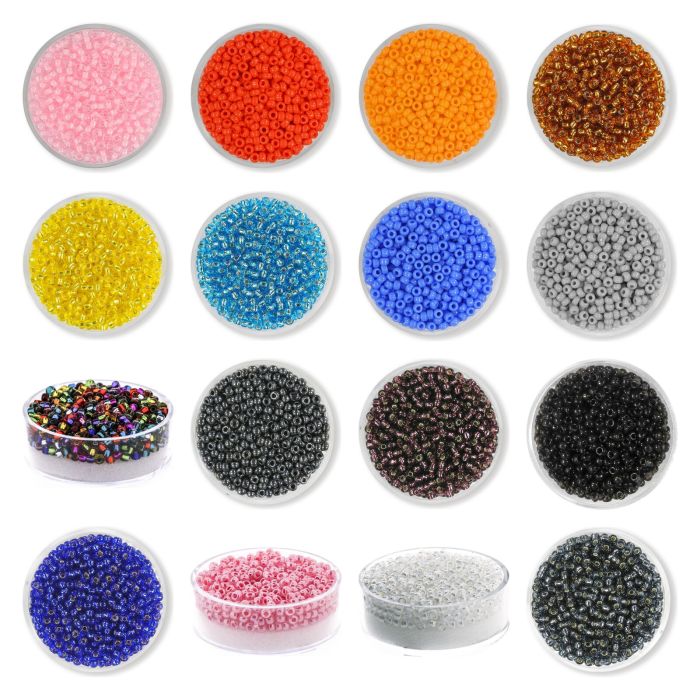 Miyuki Rocailles 2,5 mm – Dose 12 g, Bild 1 von 2