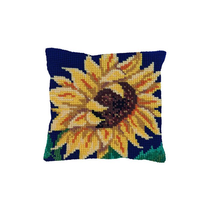 Ladybird Stickkissen Sun Bloom 40x40 cm LH9-026 4895225914173  