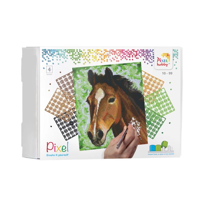 Pixel Pferd 20,3x25,4 cm 1 St