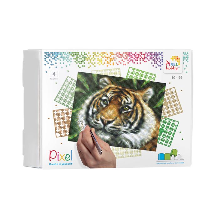 Pixel Tiger 25,4x20,3 cm 1 St