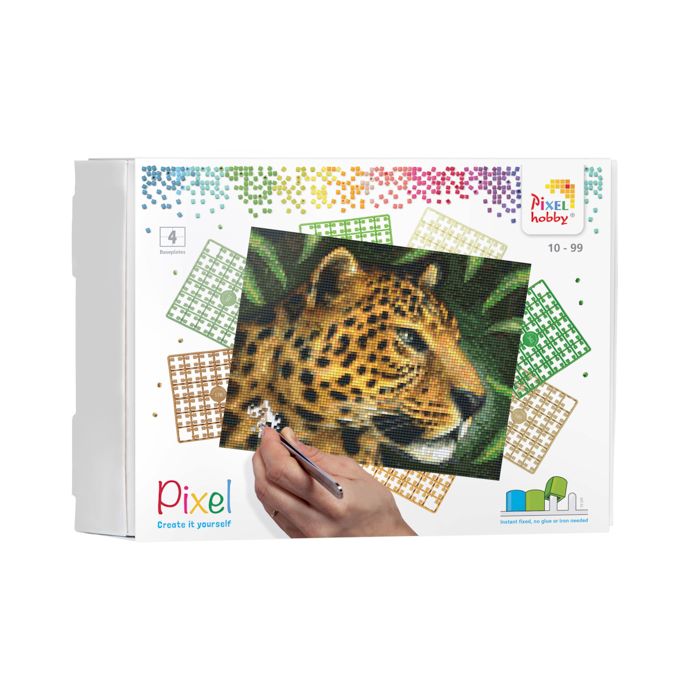 Pixel Leopard 25,4x20,3 cm 1 St