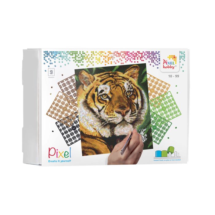 Pixel Tiger 30,5x38,1 cm 1 Stück