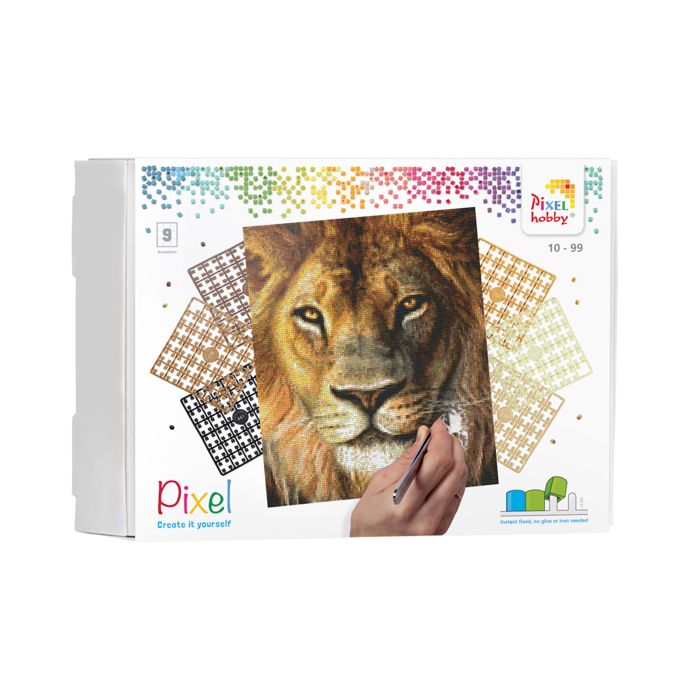 Pixel Löwe 30,5x38,1 cm 1 St