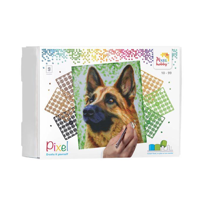 Pixel Hund 30,5x38,1 cm 1 Stück