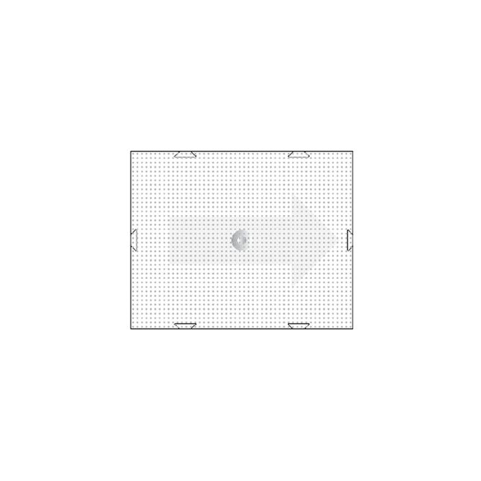 Pixel Grundplatte transparent 12,6x10,1 cm 1 St