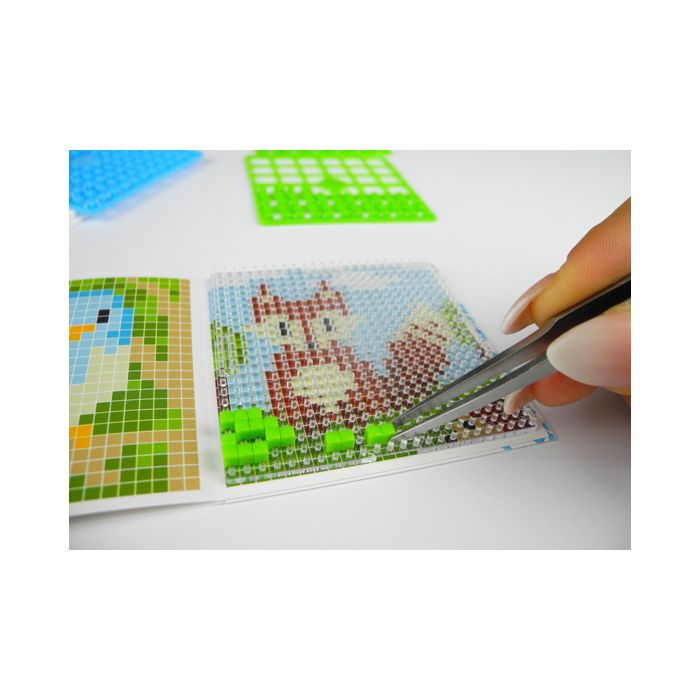 Pixel Grundplatte klein transparent 6x6 cm 1 St P20024-7 4016490817086  