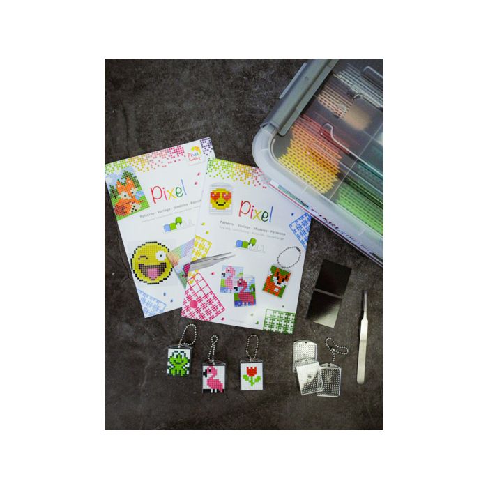 Pixel Vorlagenheft für kleine Grundplatten 24x24 Pixel 1 St
