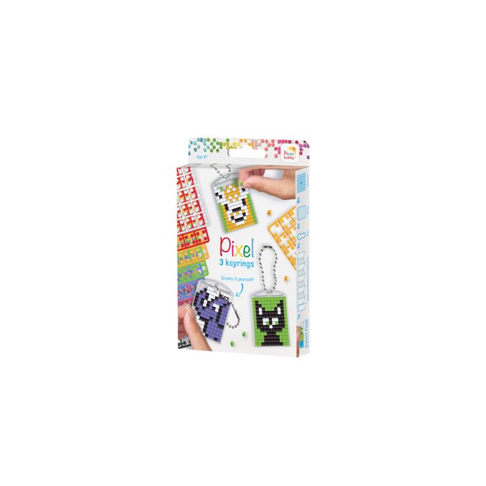 Pixel Medaillon Set Tiere 1 St