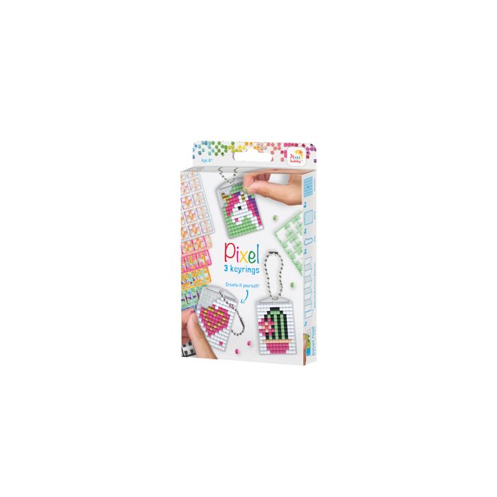 Pixel Medaillon Set Mädchen 1 St
