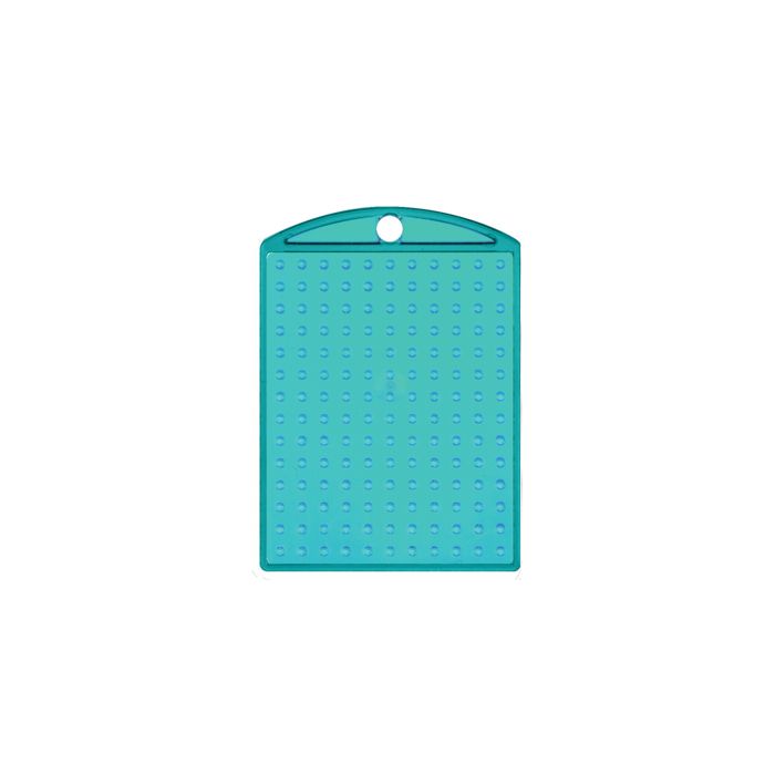 Pixel Medaillon türkis, Bild 1 von 3