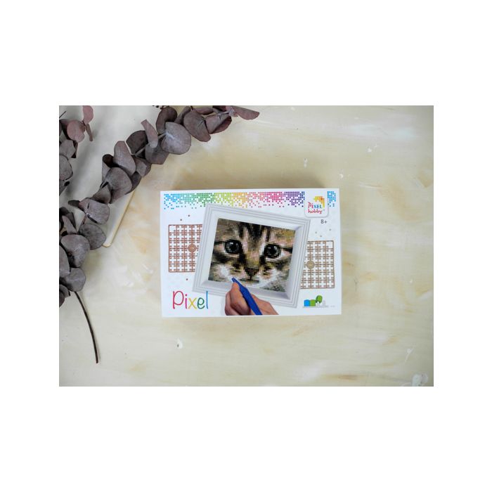 Pixel Geschenkverpackung Katze 1 St