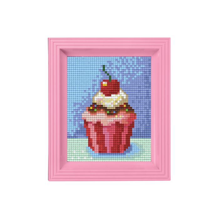 Pixel Geschenkverpackung Cupcake 1 St