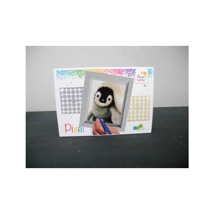 Pixel Geschenkverpackung Pinguin 1 St