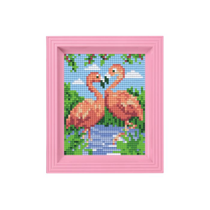 Pixel Geschenkverpackung Flamingos 1 St