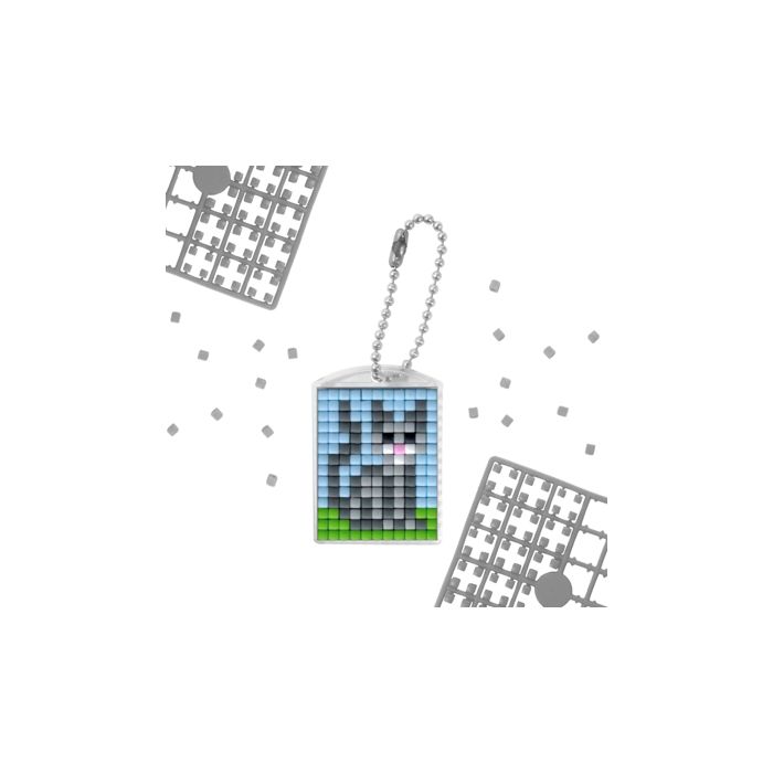 Pixel Set für 20 KinderMotive Katze 1 Set