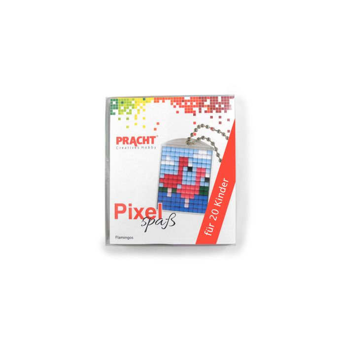 Pixel Set für 20 KinderMotive Flamingo 1 Set