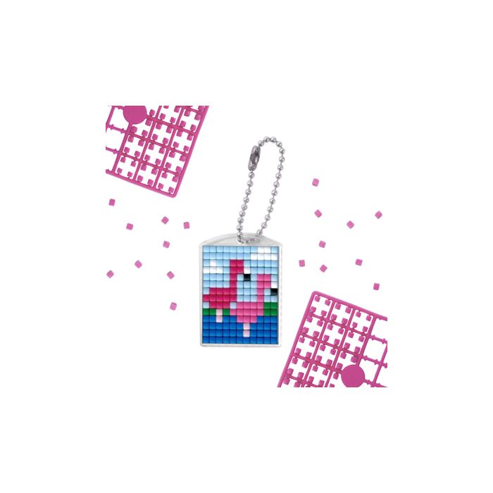 Pixel Set für 20 KinderMotive Flamingo 1 Set