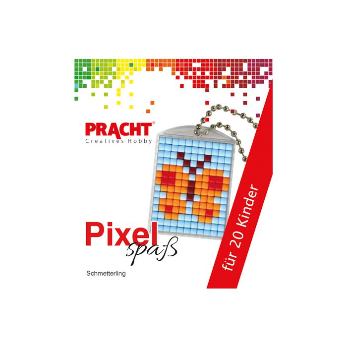 Pixel Set für 20 KinderMotive Schmetterling 1 Set