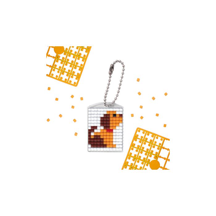 Pixel Set für 10 Kinder Motiv Hund 1 Set