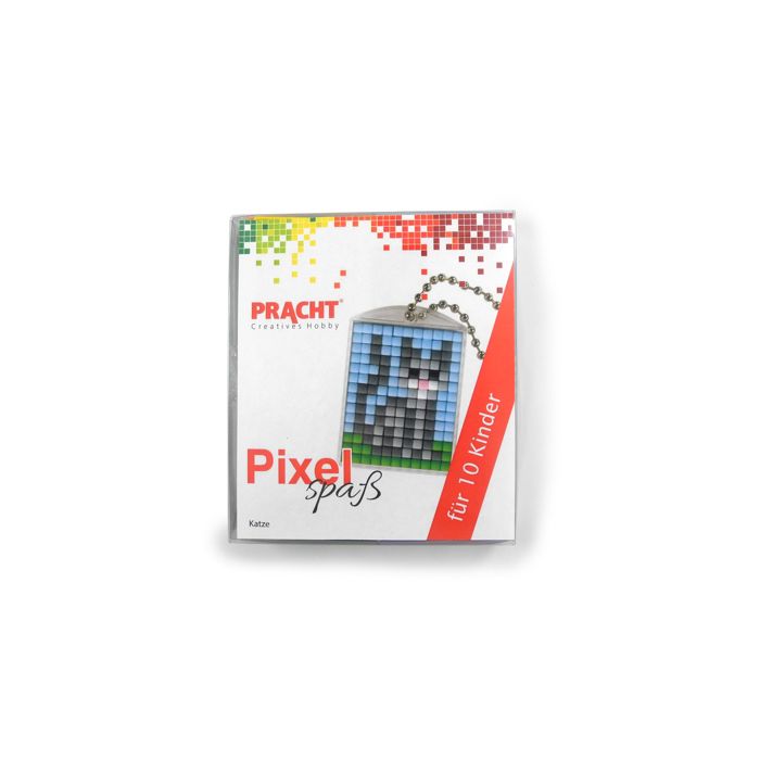 Pixel Set für 10 Kinder Motiv Katze 1 Set, Bild 1 von 3